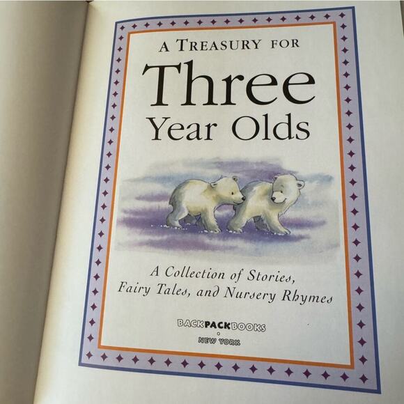 A Treasury for Three Year Olds Children's fairy tales nursery rhymes Bill Bolton - Picture 4 of 15